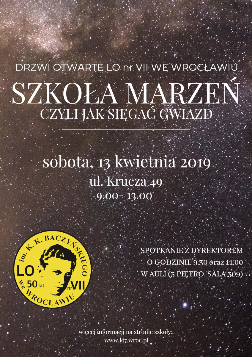 Drzwi otwarte 2019 plakat